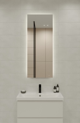 Зеркало Cersanit Eclipse smart 50х125 с подсветкой прямоугольное 64154. Акция