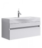 Тумба подвесная AQWELLA Бергамо Т8/W с умывальником Bergamo 800 (Ber.01.08/W+Ber.08.04.D)