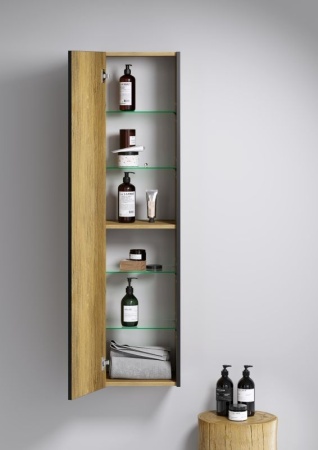 Пенал подвесной Aqwella Fargo, дуб балтийский FRG0535DB