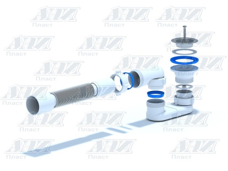 Сифон для душевого поддона Ани Пласт 1/2 E015