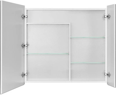Зеркальный шкаф Акватон Лондри 80, белый 1A267202LH010