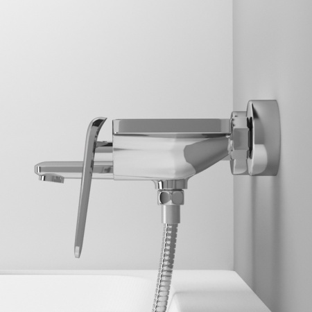 Смеситель для ванны Iddis Dash DASSB00i02WA. Акция. Распродажа Образец