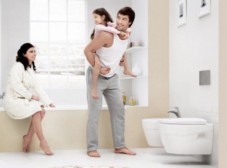 Унитаз подвесной AM.PM Bliss L C531738WH