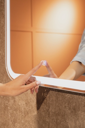 Зеркало Silver Mirrors Мальта-ТХ 550х800 (сенсорный выключатель, тепл.холод.свет)