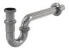 Сифон для умывальника AlcaPlast цельнометаллический U-образный A432