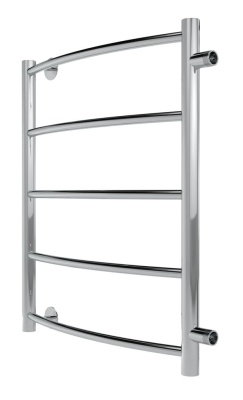 Полотенцесушитель Indigo Arc б/п (н.р.1") 60/50 м/о 50 бок.подкл. (к-2, Полиров.) LASW60-50-б/п-50. Акция