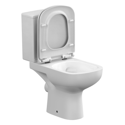 Унитаз-компакт с сиденьем дюропласт Cersanit COLOUR CLEAN ON011 3/5л, белый S-KO-COL011-3/5-COn-DL-w. Акция