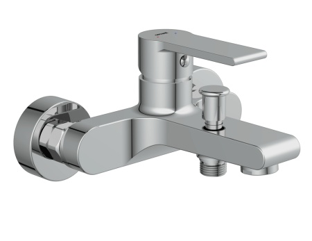 Комплект 2 в 1 смеситель для ванны BRASKO душевая стойка VIBE Cersanit Brasko 64513