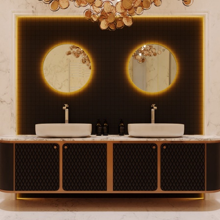 Зеркало Silver Mirrors Саванна RGB D550 (SMART-управление)