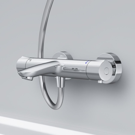 Смеситель для ванны и душа с термостатом AM.PM Like F8050000