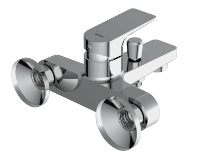 Смеситель для ванны однорычажный Cersanit Nature, хром А63064