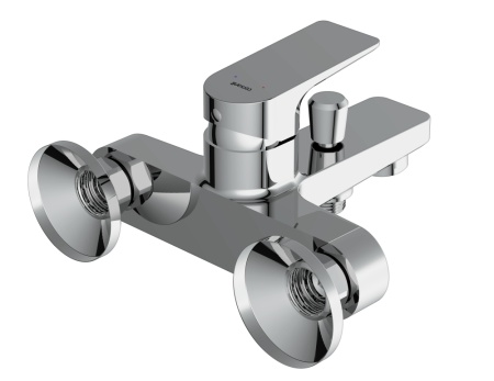 Смеситель для ванны однорычажный Cersanit Nature, хром А63064