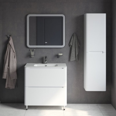 Тумба напольная с умывальником Iddis Edifice 80 белый EDI80WFi95K