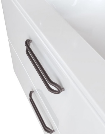 Тумба с умывальником напольная Iddis Brick 80, белая BRI80WFi95K