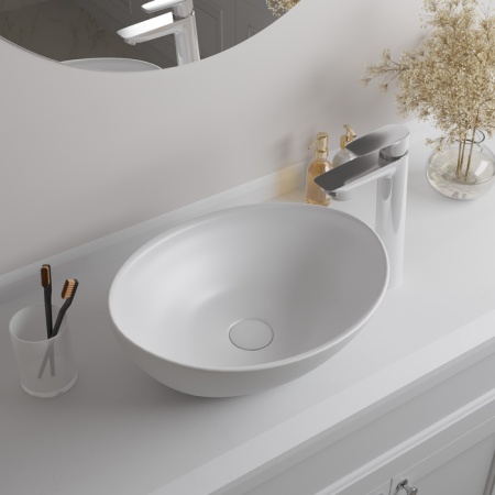 Умывальник накладной Iddis Cloud 41 CLOWS06i27, белый. Распродажа Образец