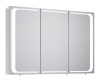 Шкаф-зеркало с подсветкой AQWELLA Милан В10зп Mil.04.10, белый