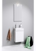 Тумба подвесная AQWELLA Леон-МР Т4/W с умывальником Unam 220 (Ln-MP.01.04/W+T1.04.04D)