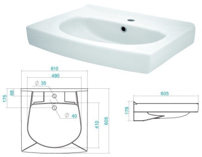 Умывальник на стиральную машину Santek Пилот-60. Акция
