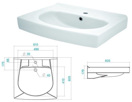 Умывальник на стиральную машину Santek Пилот-60. Акция