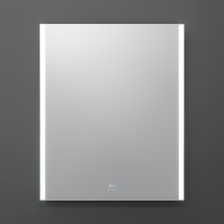 Зеркало Laparet Electra 90*110 влагостойкое, подсветка, диммер и антизапотевание (подогрев)