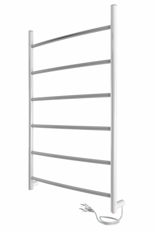 Полотенцесушитель Indigo Arc б/п (electro) 80/50 (скр.монтаж, унив.подкл.R/L, white) LCAE80-50WMR