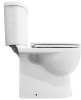 Унитаз-компакт напольный Sanita Luxe Art ARTSLCC01040622, белый