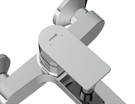 Смеситель для ванны однорычажный Cersanit Nature, хром А63064. Распродажа