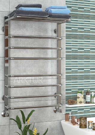 Полотенцесушитель Terminus Арктур с полкой П8 500х796