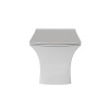 Унитаз подвесной Grossman GR-4461S безободковый с крышкой duroplast, soft-close, белый