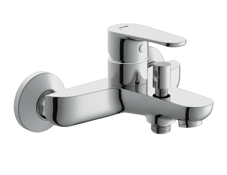 Смеситель для ванны однорычажный Cersanit Cersania, хром A63031. Образец. Распродажа