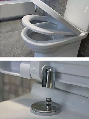 Унитаз-компакт напольный Sanita Luxe Max MAXSLCC01040513, белый