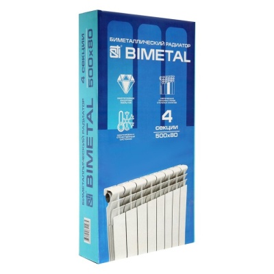 Радиатор BIMETAL STI 500/80 4 сек