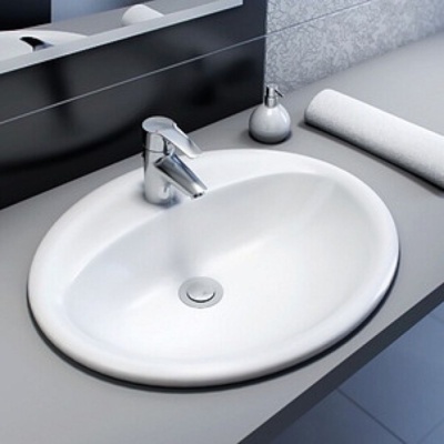 Умывальник накладной Roca Adora 56*47