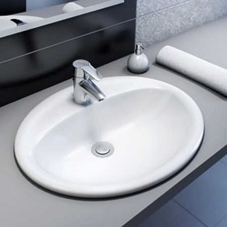 Умывальник накладной Roca Adora 56*47