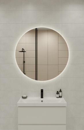 Зеркало Cersanit Eclipse smart 100x100 с подсветкой круглое 64145