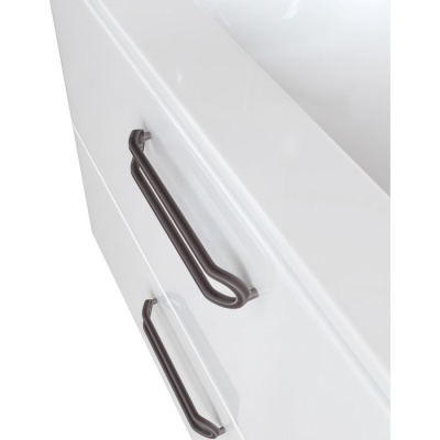 Тумба с умывальником напольная Iddis Brick 100, белая BRI10WFi95K