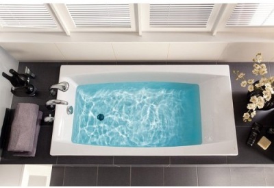 Ванна акриловая прямоугольная Cersanit Virgo 180x80 с ножками