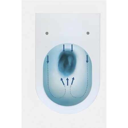 Унитаз напольный Cerutti Nivolet, белый CT8457