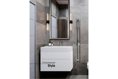 Полотенцесушитель Indigo Style (electro) 120/10 (скр.монтаж, унив.подкл.R/L, Полиров.) LSE120-10Rt. Образец. Распродажа