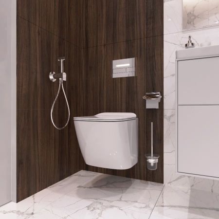 Держатель для туалетной бумаги с крышкой Gross Aqua Space GA18233. Распродажа