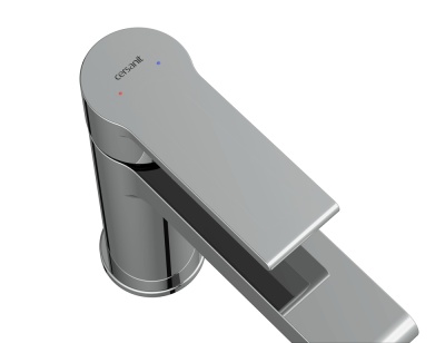 Смеситель для раковины однорычажный клик клак Cersanit Brasko 63020. Распродажа