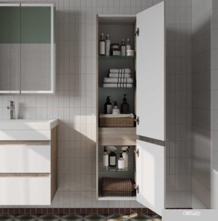 Пенал подвесной 35 см Iddis Zodiac, белый ZOD35A0i97