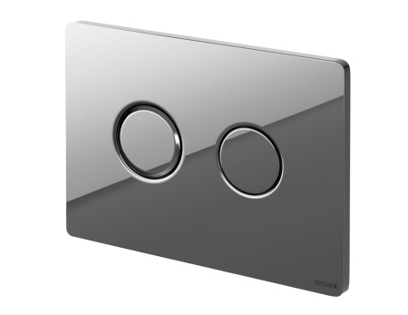 Кнопка для инсталляции Cersanit ACCENTO BU-ACN-CIR-PN/Cg хром глянцевый