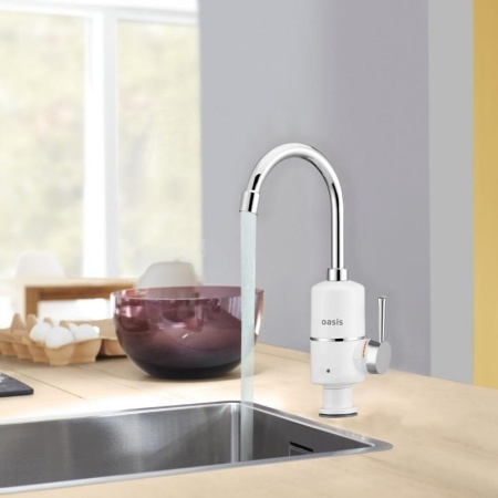 Кран-водонагреватель проточный вертикальный Oasis KP-P (X)