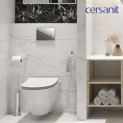 Комплект CITY SMART CO DPL EO slim + LINK PRO + TWINS пластик хром глянцевый