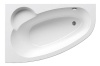 Ванна акриловая Ravak ASYMMETRIC 150X100 L, белая C441000000
