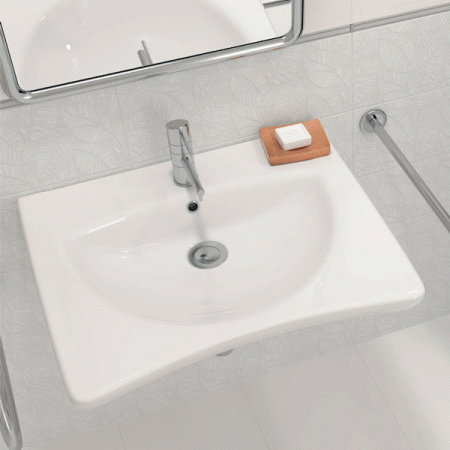 Умывальник Cersanit Etiuda 65 настенный, для инвалидов