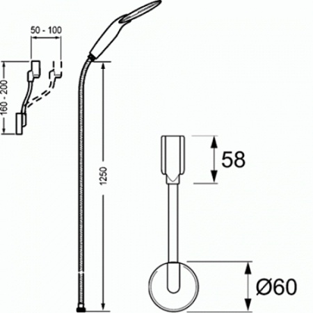 Душевой гарнитур HANSACLEАR
