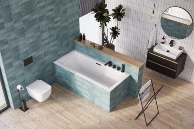 Акриловая ванна с ножками, без панели Excellent Heaven 180*80 Slim WAEХ.HEV18WHS