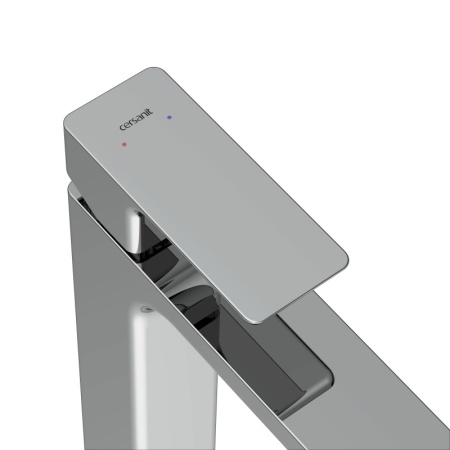 Смеситель для умывальника однорычажный с донным клапаном Cersanit Geo, хром А63043. Образец. Распродажа